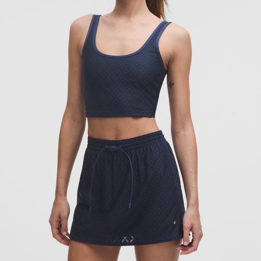 Lululemon - Textured Mesh Tennis Tank - NWT